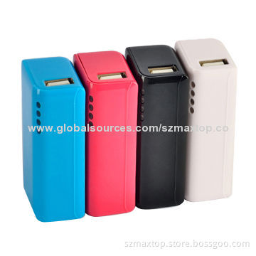 OEM Mini Power Bank with 4 LEDs
